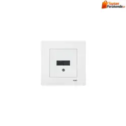 Viko Karre/Meridian Fiber Optik Konnektör Beyaz (Çerçevesiz) 90967023